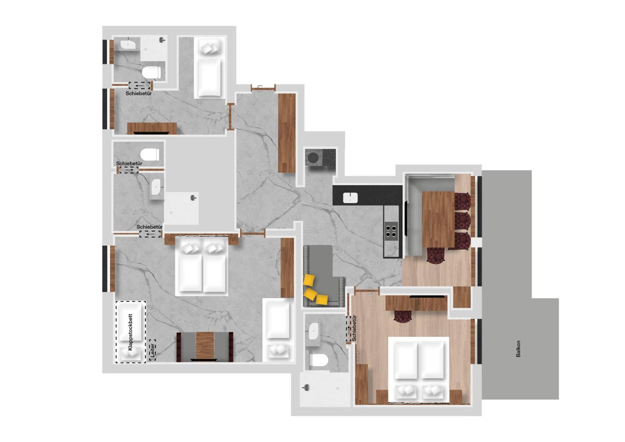 Hofgut Apartment & Lifestyle Resort Wagrain Room photo